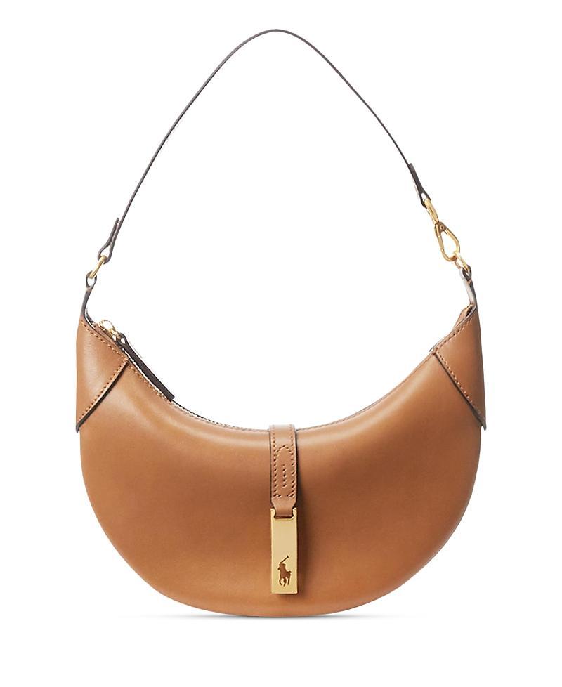 Womens Mini Polo ID Leather Shoulder Bag Product Image