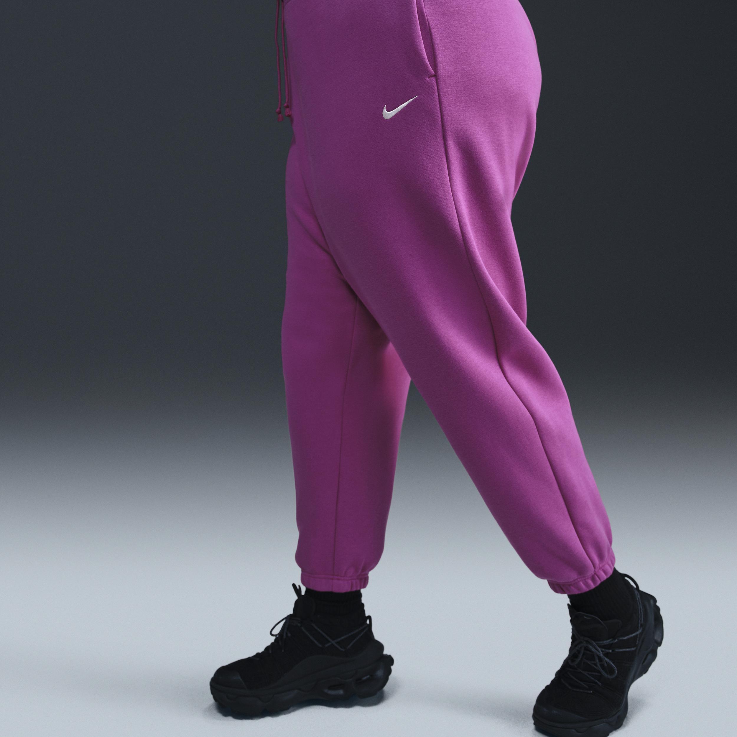 Women's Nike Sportswear Phoenix Fleece High-Waisted Oversized Sweatpants (Plus Size) Product Image