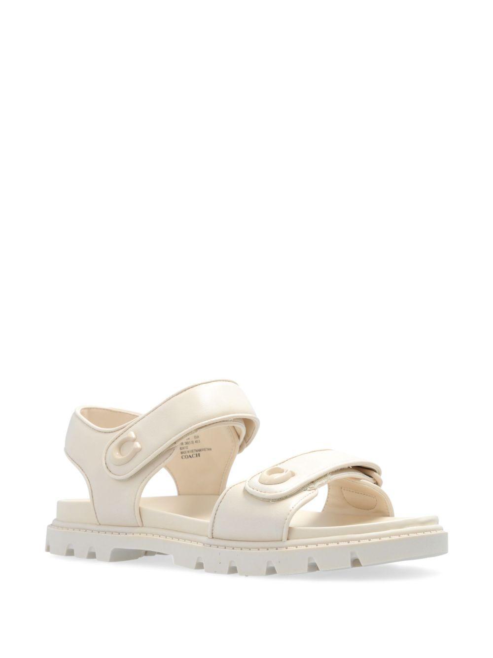 Brynn leather sandals  Product Image