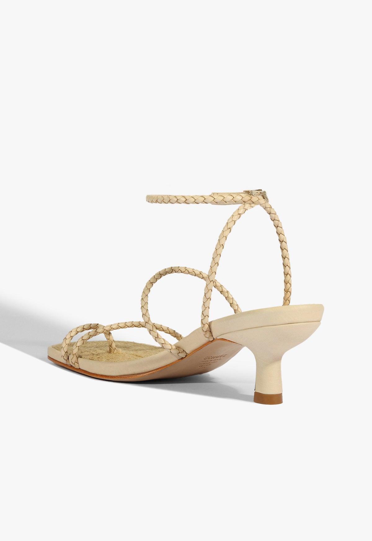 Kaya Straw Mid Sandal Product Image