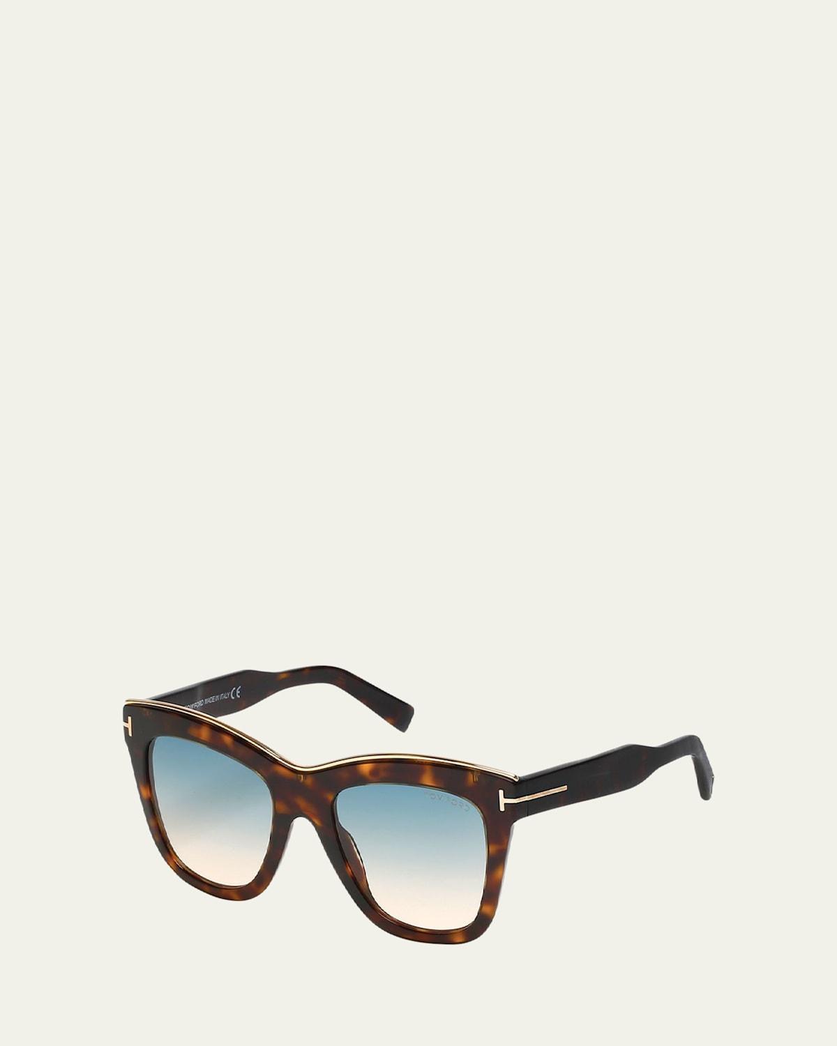 Tom Ford Julie Square Sunglasses, 52mm Product Image