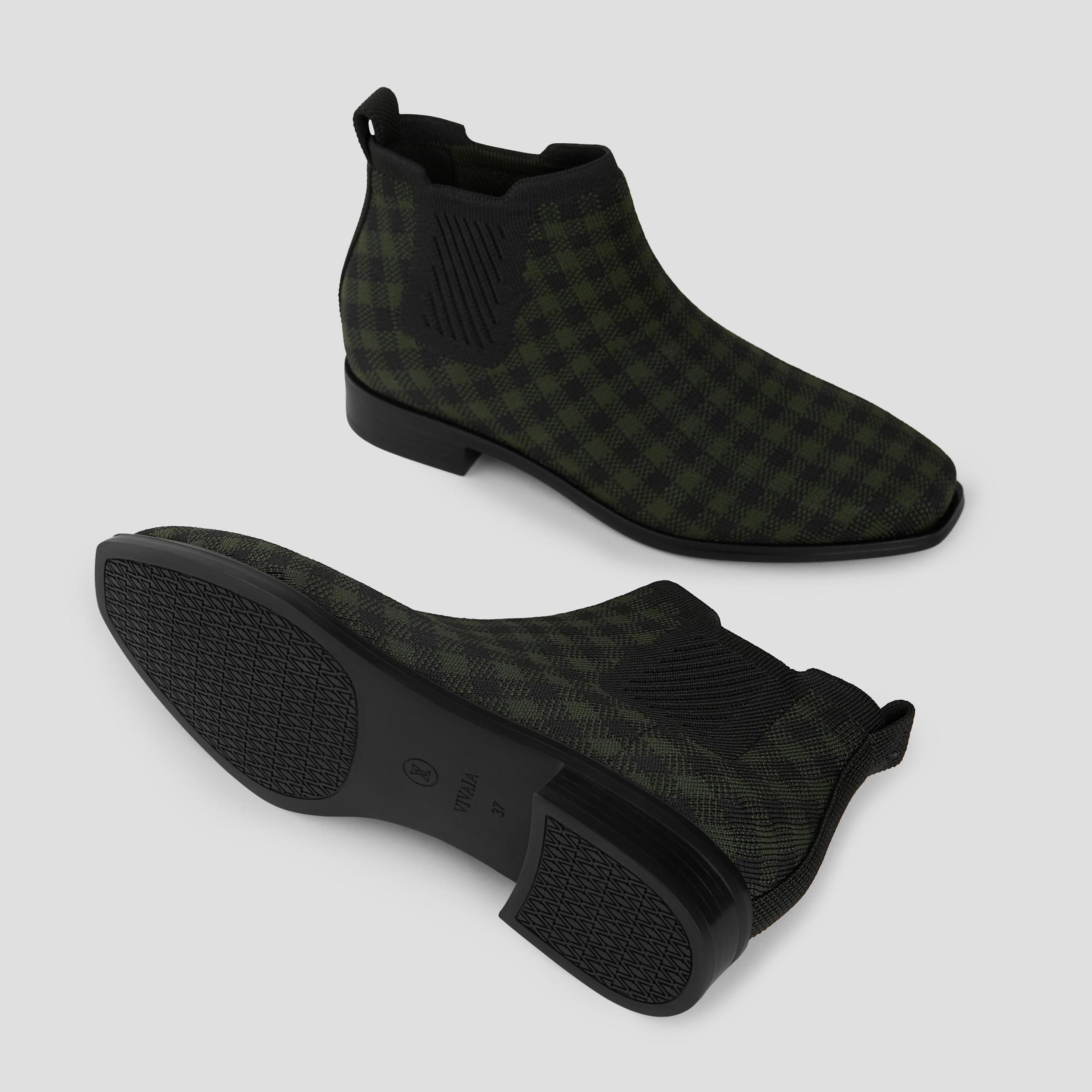 Square-Toe Water-Repellent Ankle Boots (Ryan Pro) Product Image