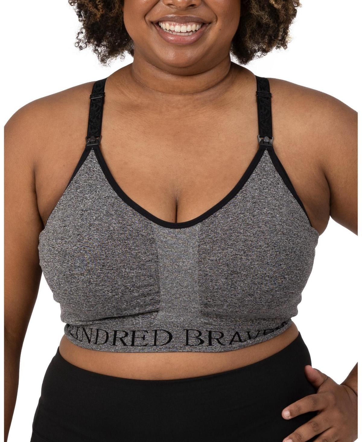 Kindred Bravely Women's Sublime Nursing Sports Bra - Black Product Image