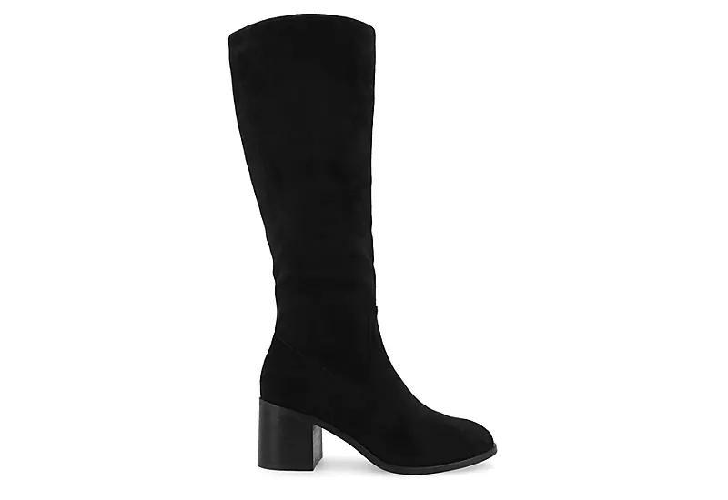 Journee Tru Comfort Foam™ Women's Romilly Calf Boots, Size: 6.5, Black Product Image