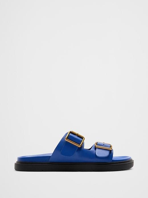 Double Strap Buckle Sandal Product Image