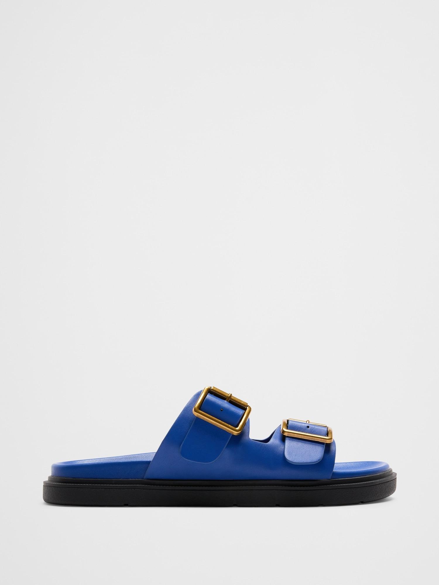 Double Strap Buckle Sandal Product Image
