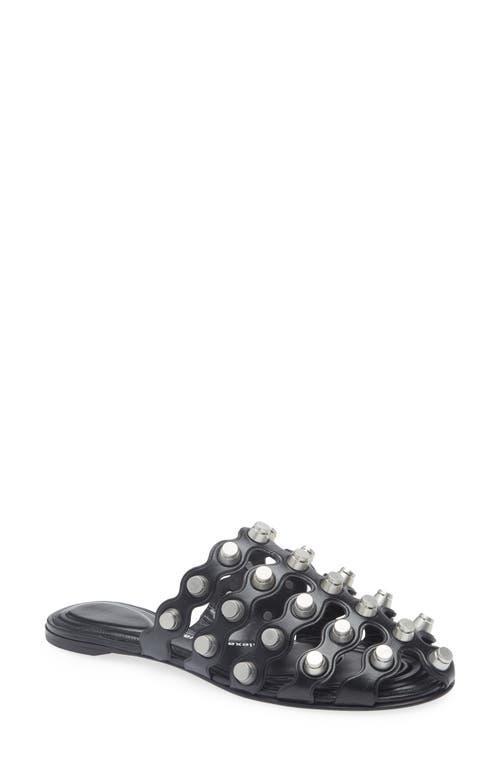 ALEXANDER WANG 105mm Riot Sandals In Black Product Image