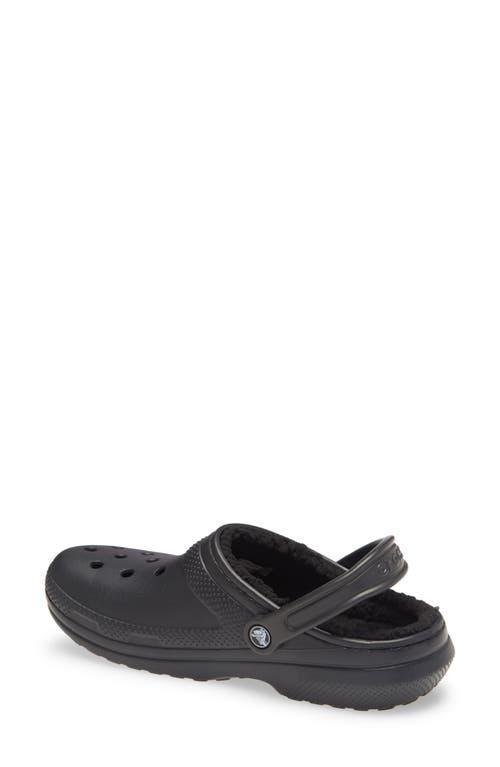 CROCS ™ Classic Lined Slipper in Black/Black at Nordstrom, Size 5 Women's Product Image