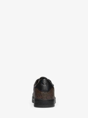 Keating Logo and Leather Sneaker Product Image