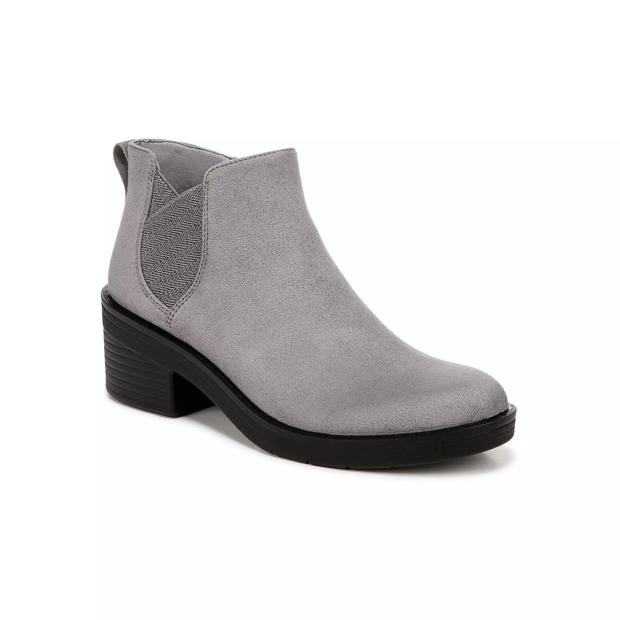 LifeStride Ontario Women's Ankle Boots, Size: 11 Wide, Gray Fabric Product Image