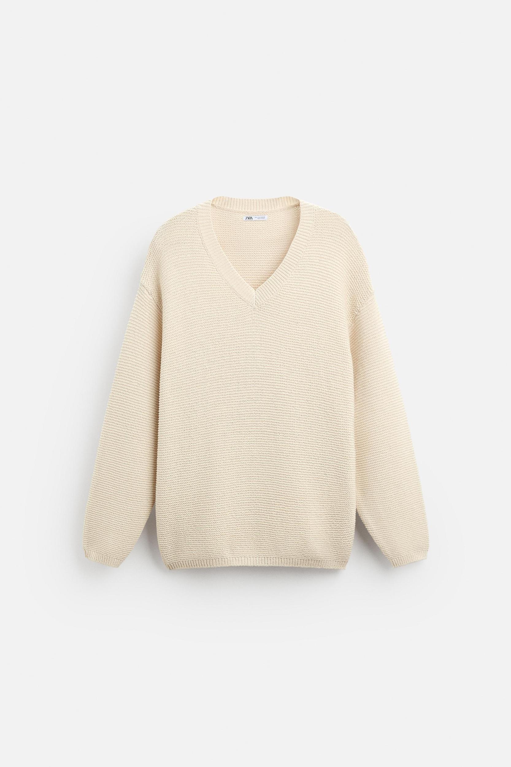 TEXTURED KNIT SWEATER Product Image