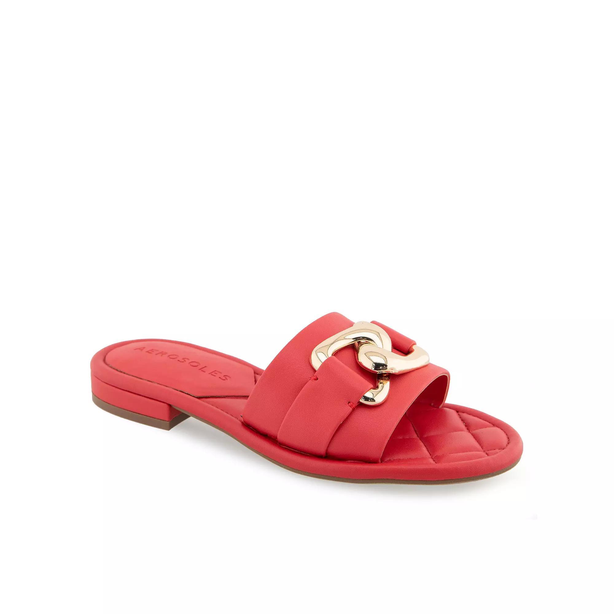 Aerosoles Big Charm Women's Flat Sandals, Size: 7 Medium, Pink Product Image