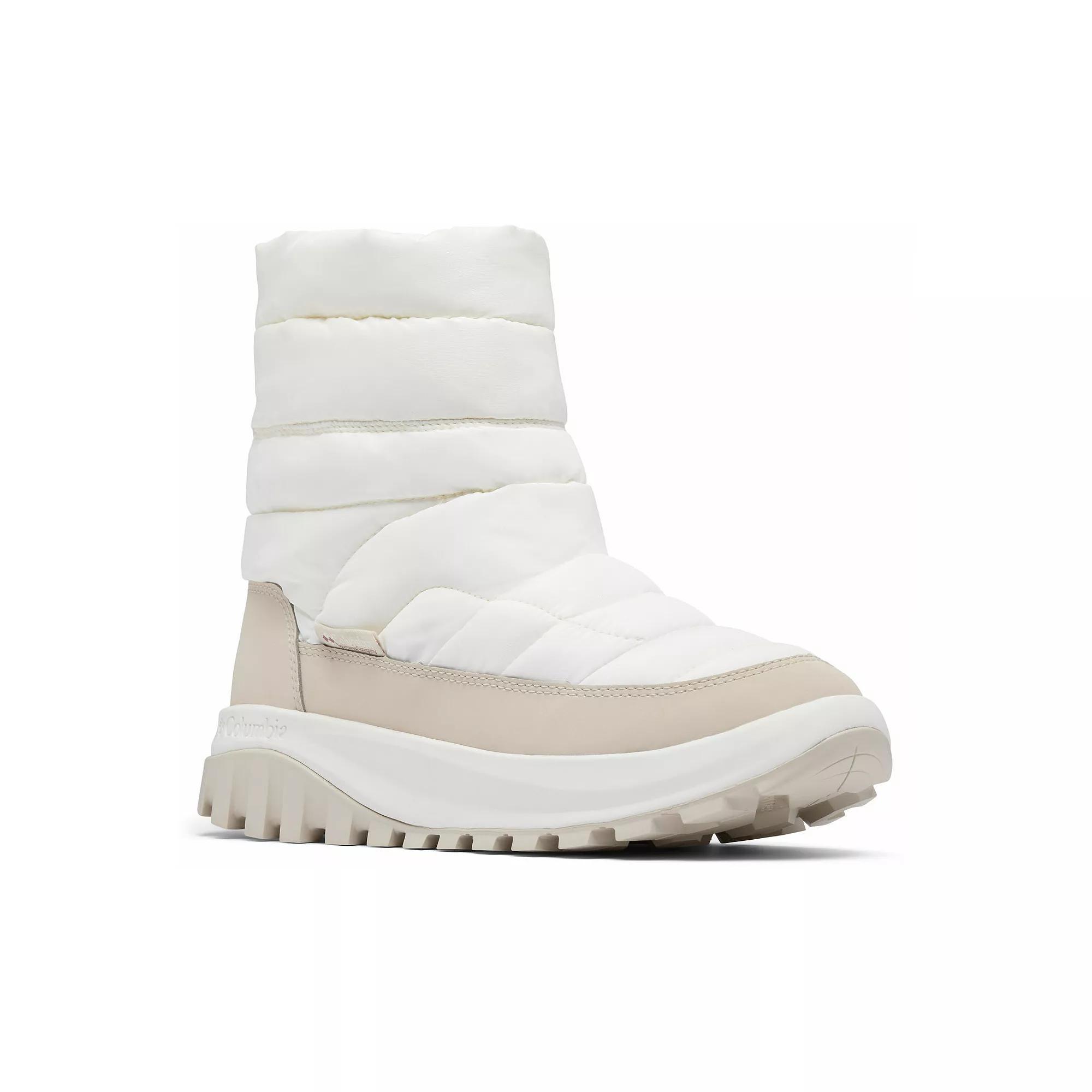 Columbia Snowtrot Women's Winter Boots, Size: 8 Wide, Seasalt Fig Product Image