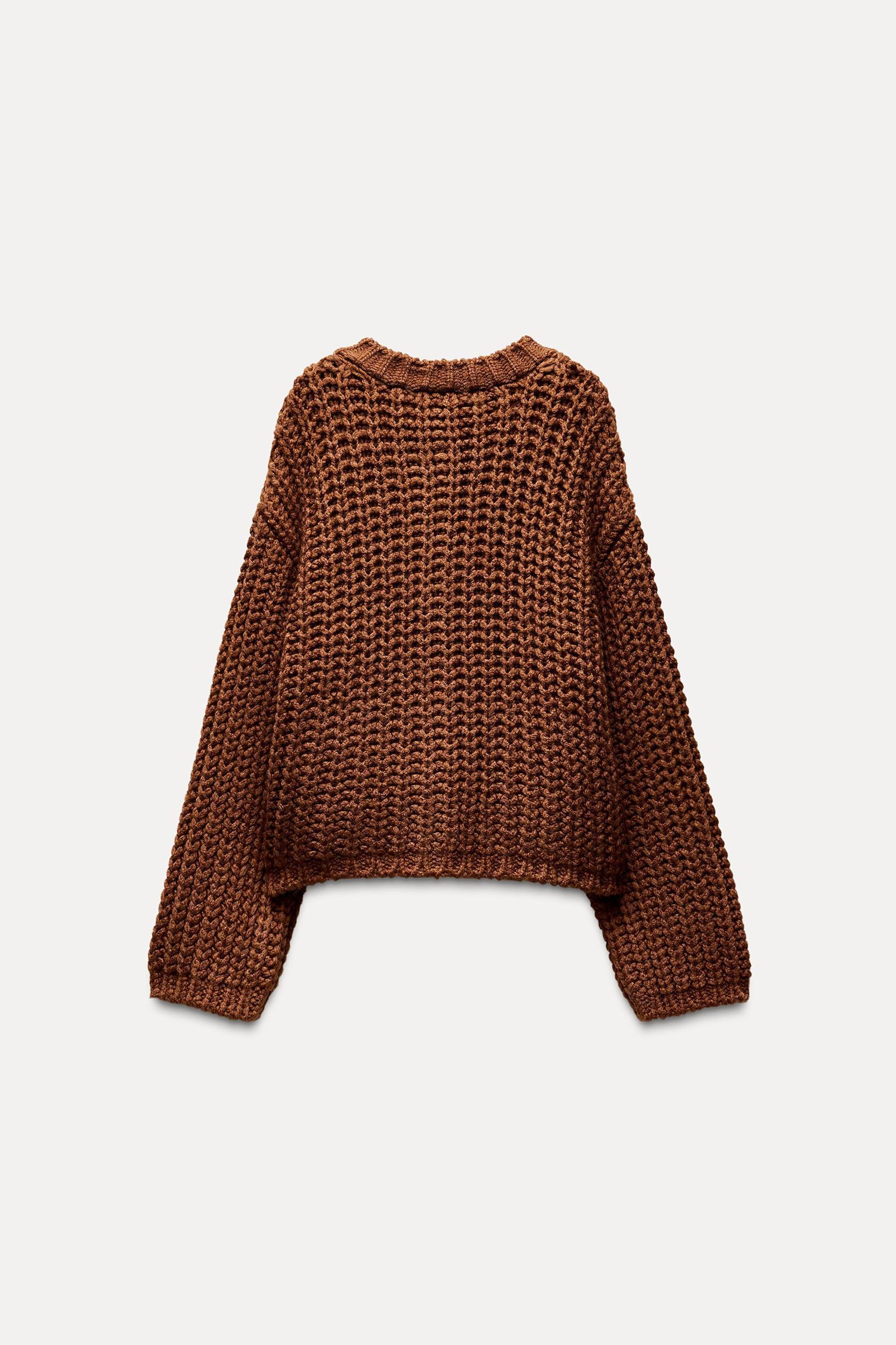 CHUNKY KNIT CARDIGAN Product Image