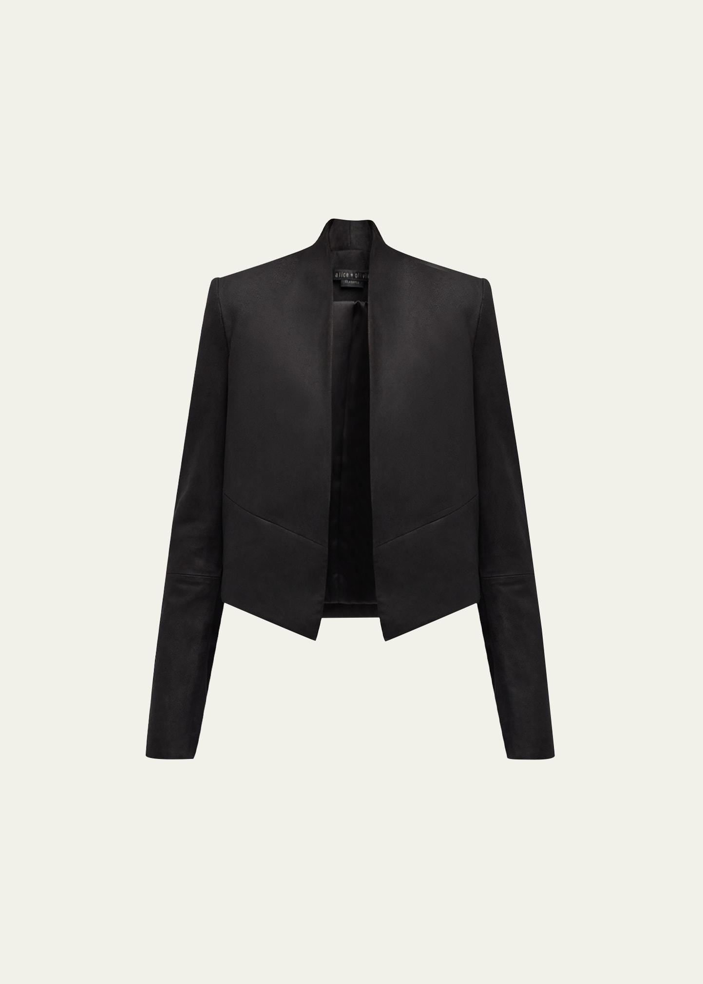 New Harvey Suede Open-Front Jacket Product Image