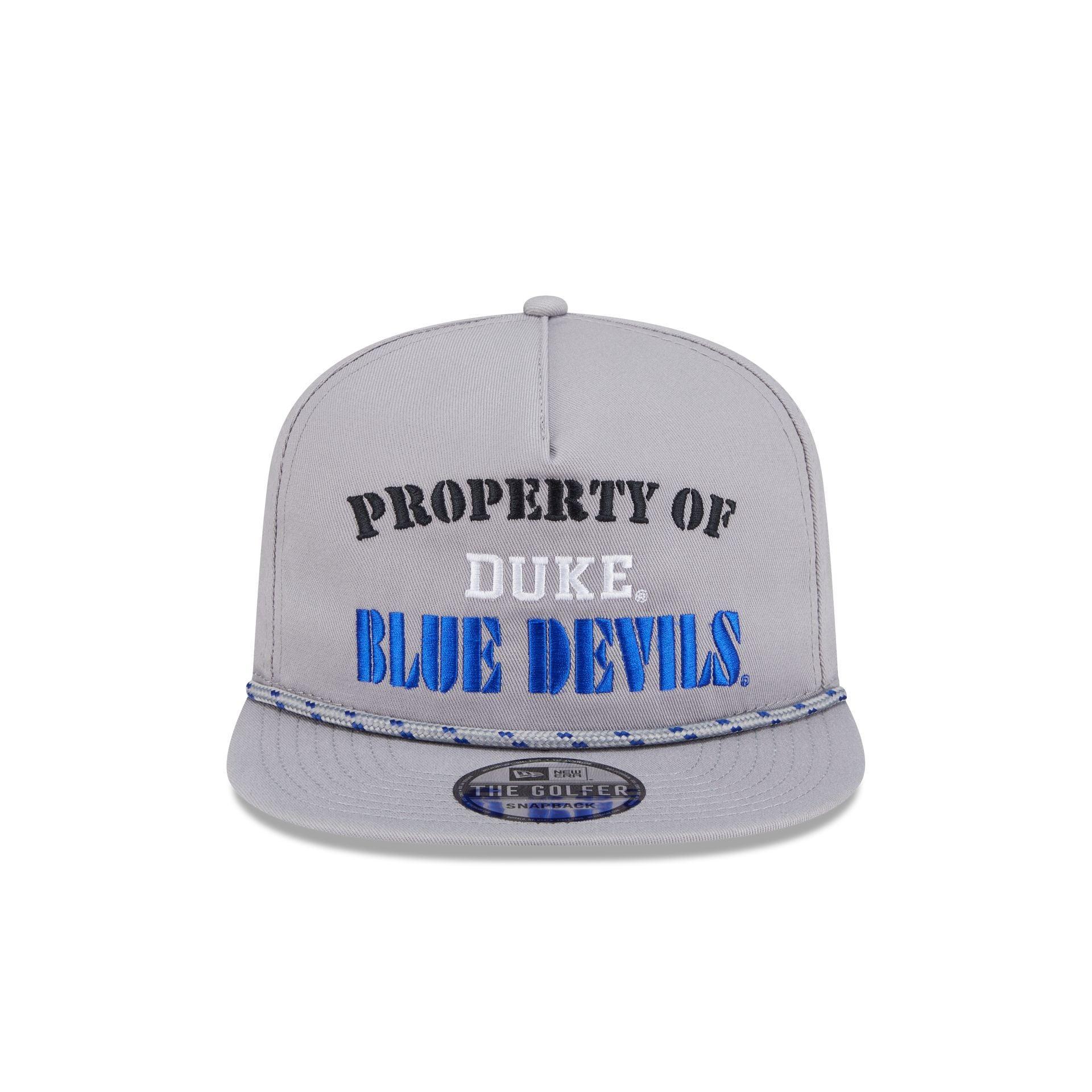Duke Blue Devils Vintage Gray Rope Golfer Hat Male Product Image