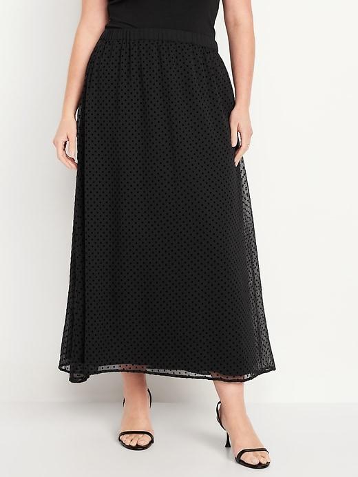 Chiffon Maxi Skirt Product Image