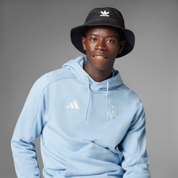 adidas Argentina Anniversary DNA Hoodie Ambient Sky 2XL Mens Product Image