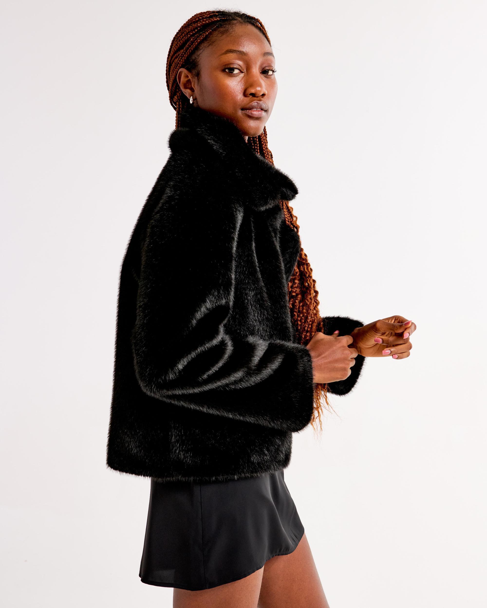 Faux Fur Coat Product Image