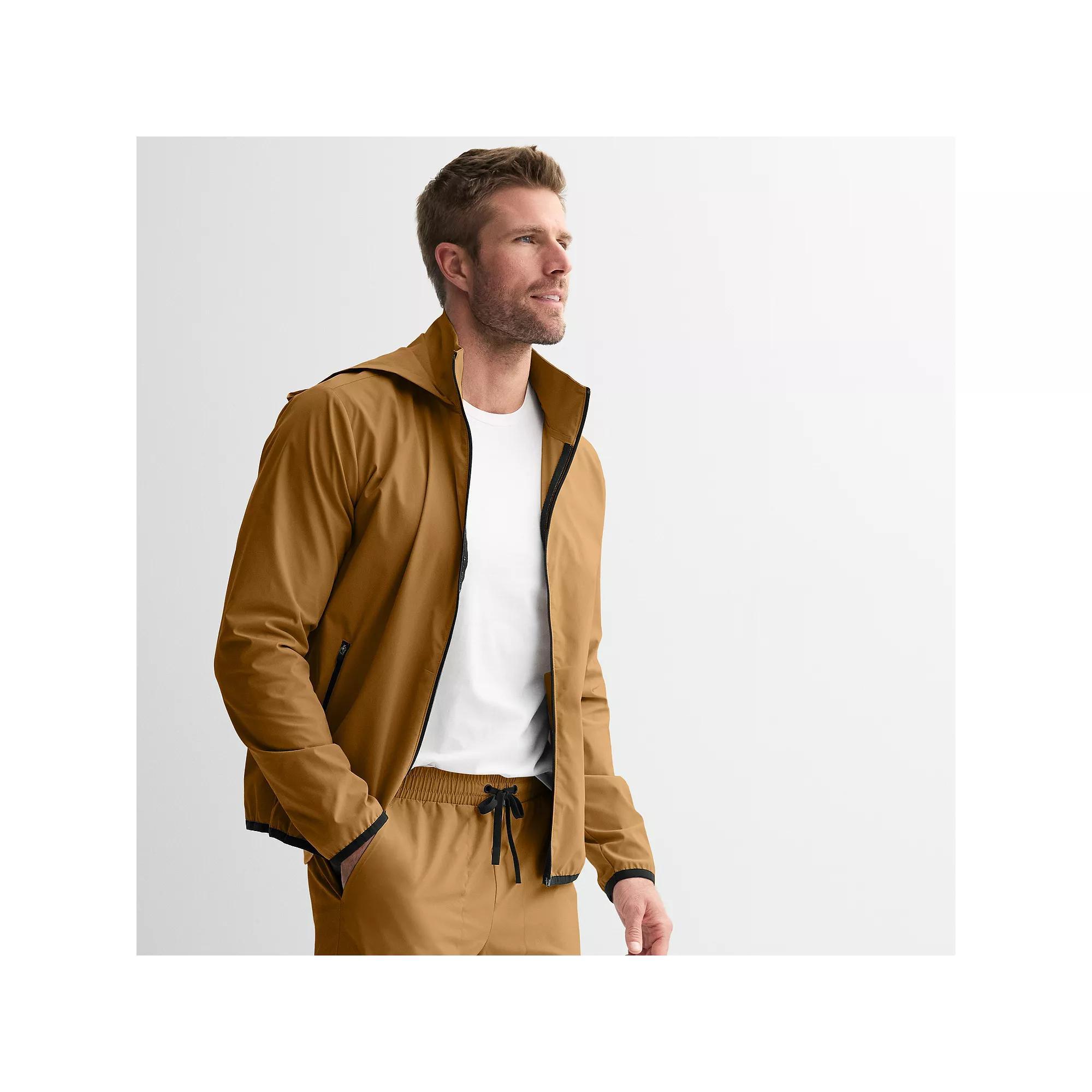 Men's Tek Gear® Midweight Woven Jacket, Size: Small, English Brown Product Image