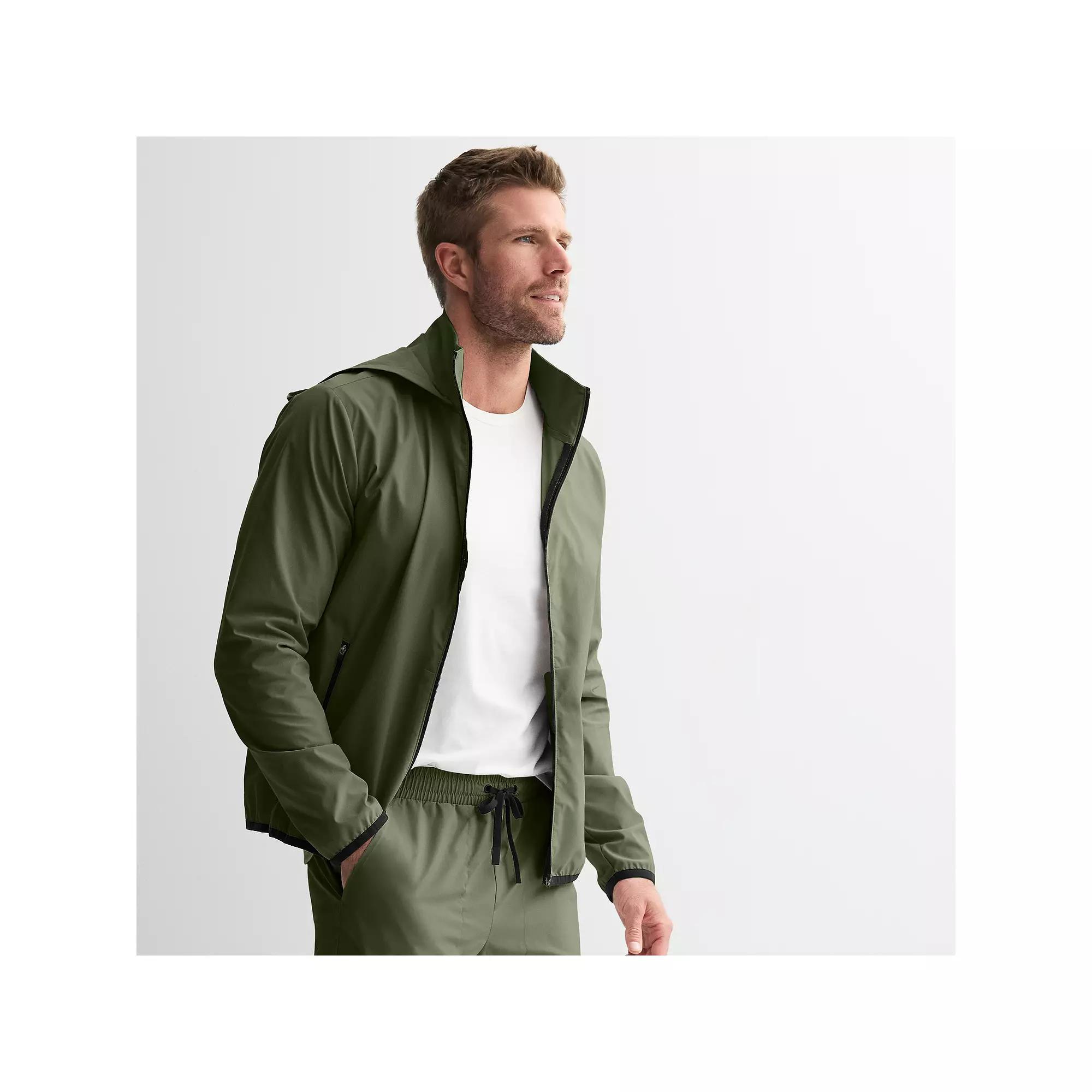 Men's Tek Gear® Midweight Woven Jacket, Size: Small, English Brown Product Image