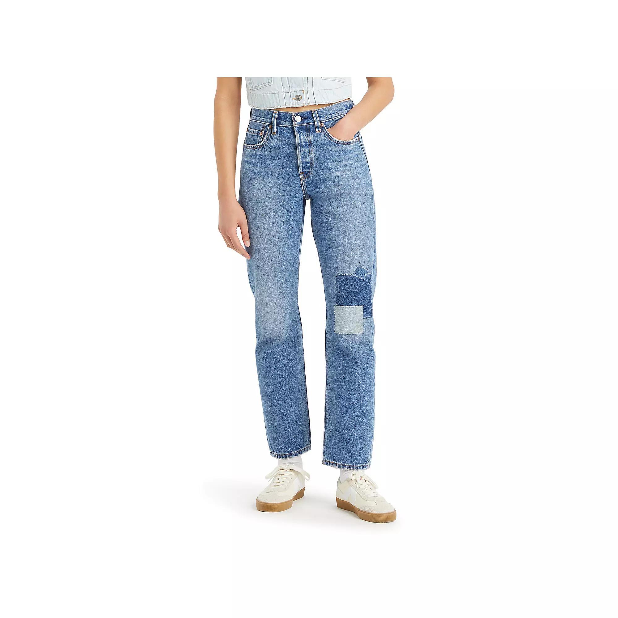 Women's Levi's® 501™ High-Rise Straight Leg Jeans, Size: 24(US 00)Medium, Rustic Craft Product Image