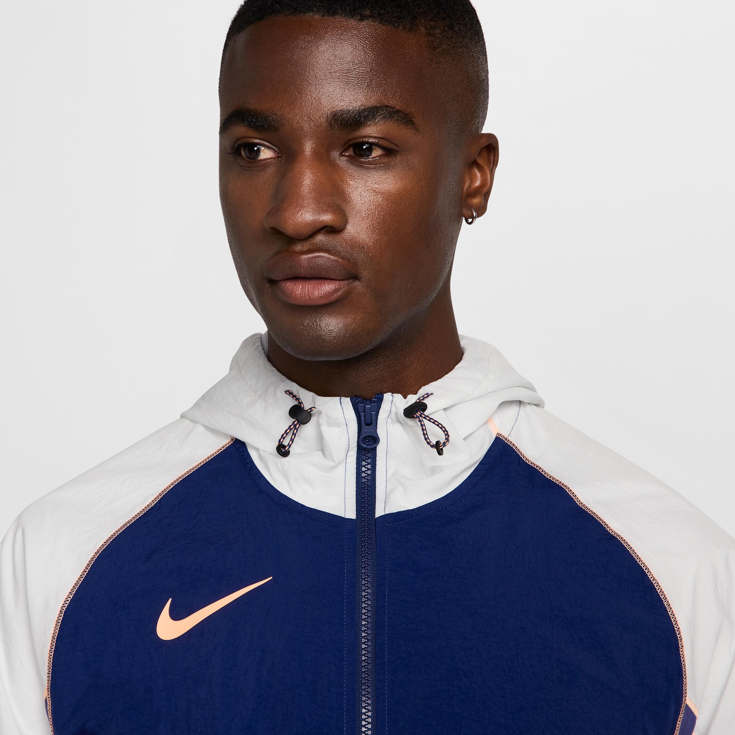 Nike Men's Strike+ Water-Repellent Hooded Soccer Jacket Product Image