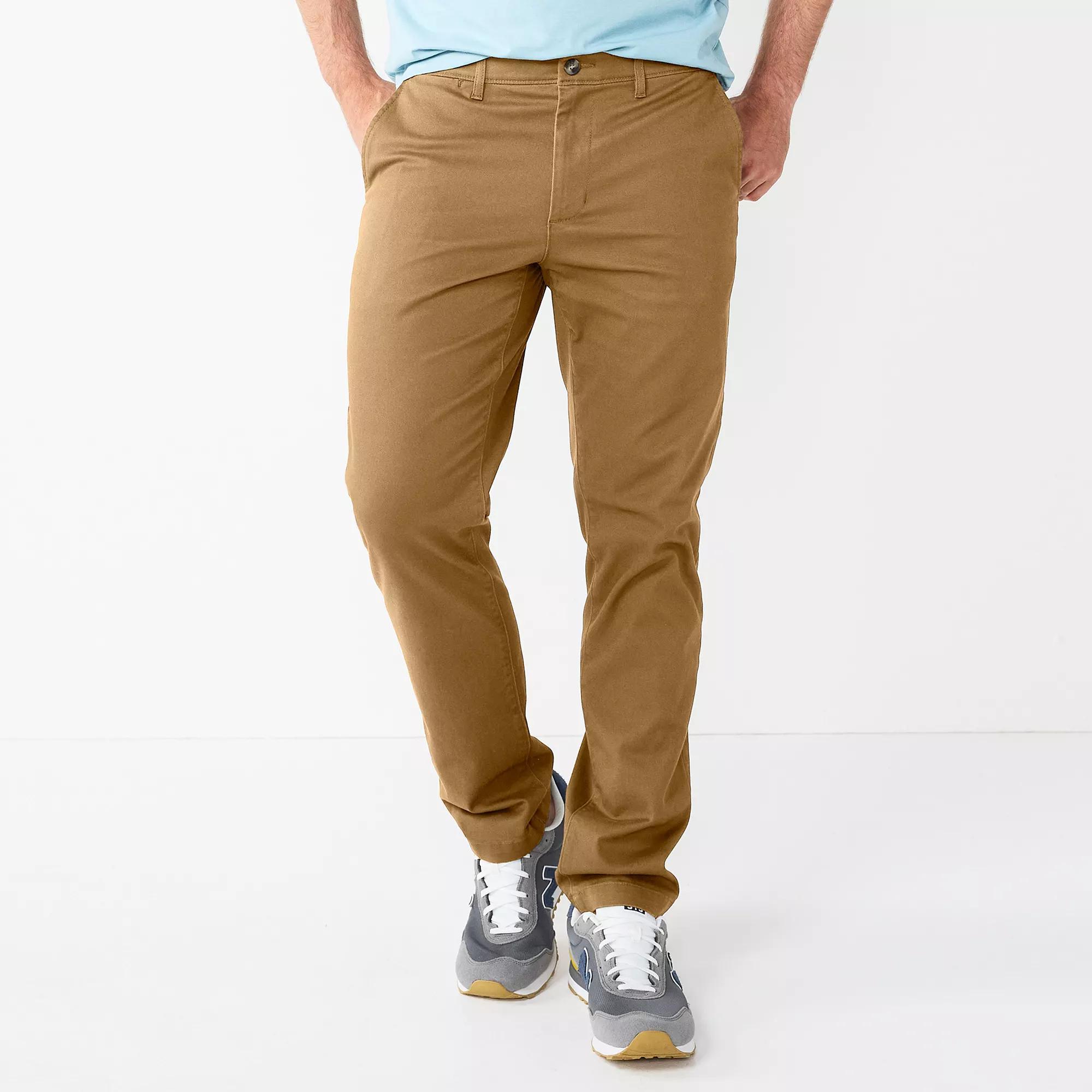 Men's Sonoma Goods For Life® Flexwear Slim-Fit Chinos, Size: 31X30, Light Green Product Image