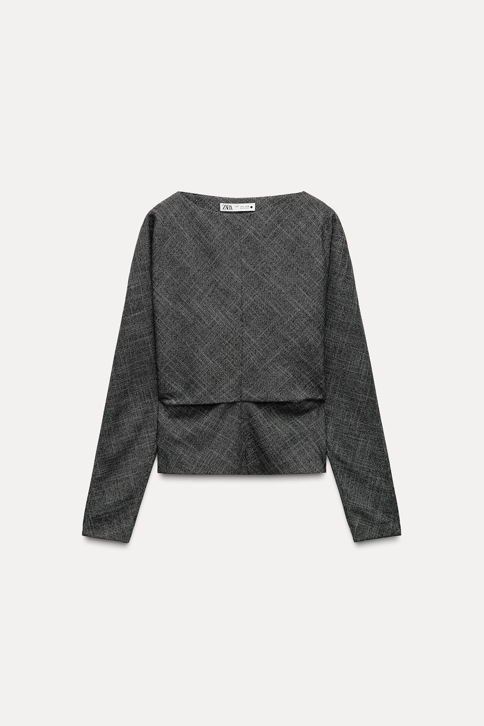DRAPED TOP ZW COLLECTION Product Image