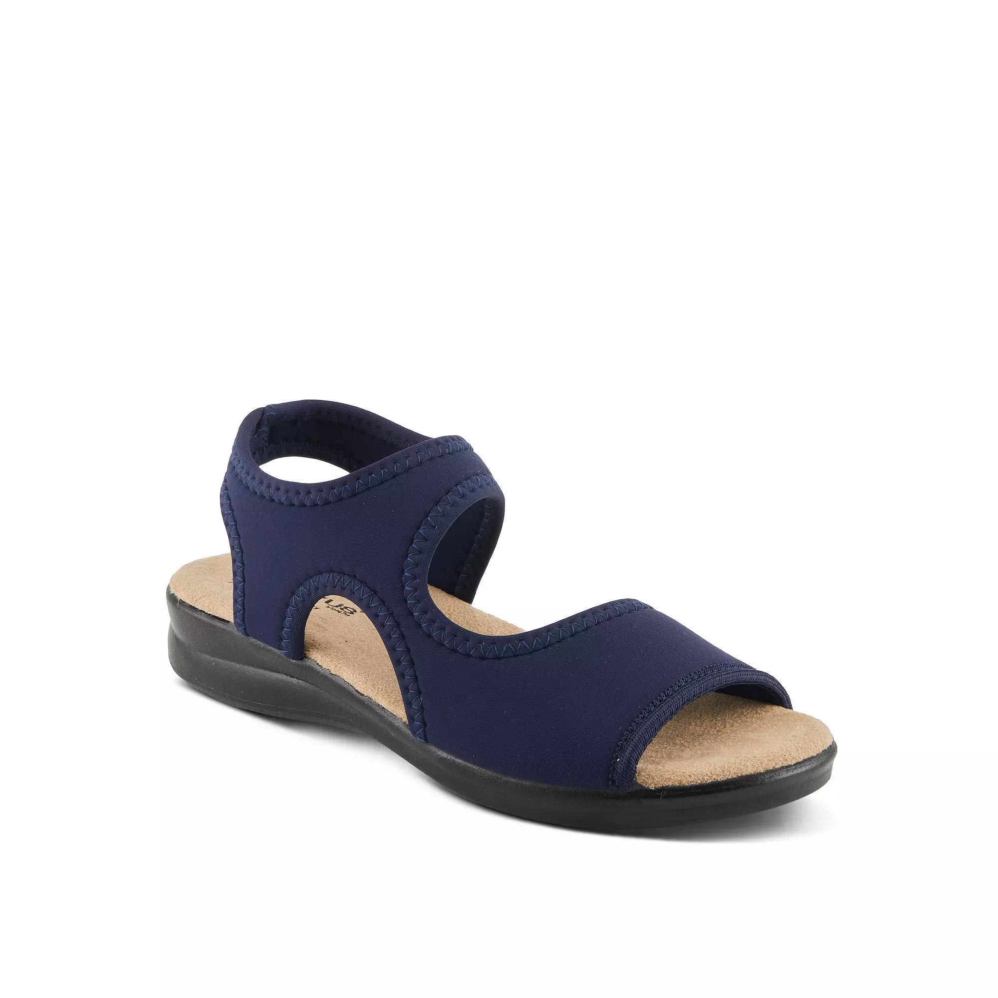 Flexus by Spring Step Marya Womens Sandals Blue Product Image