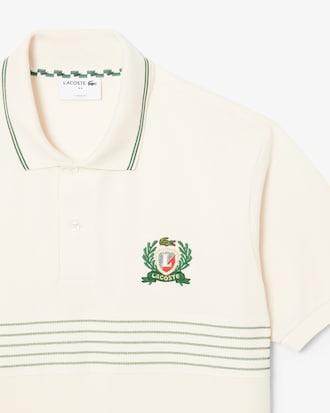 Men's Classic Fit L.12.12 Embroidered Shield Polo Product Image