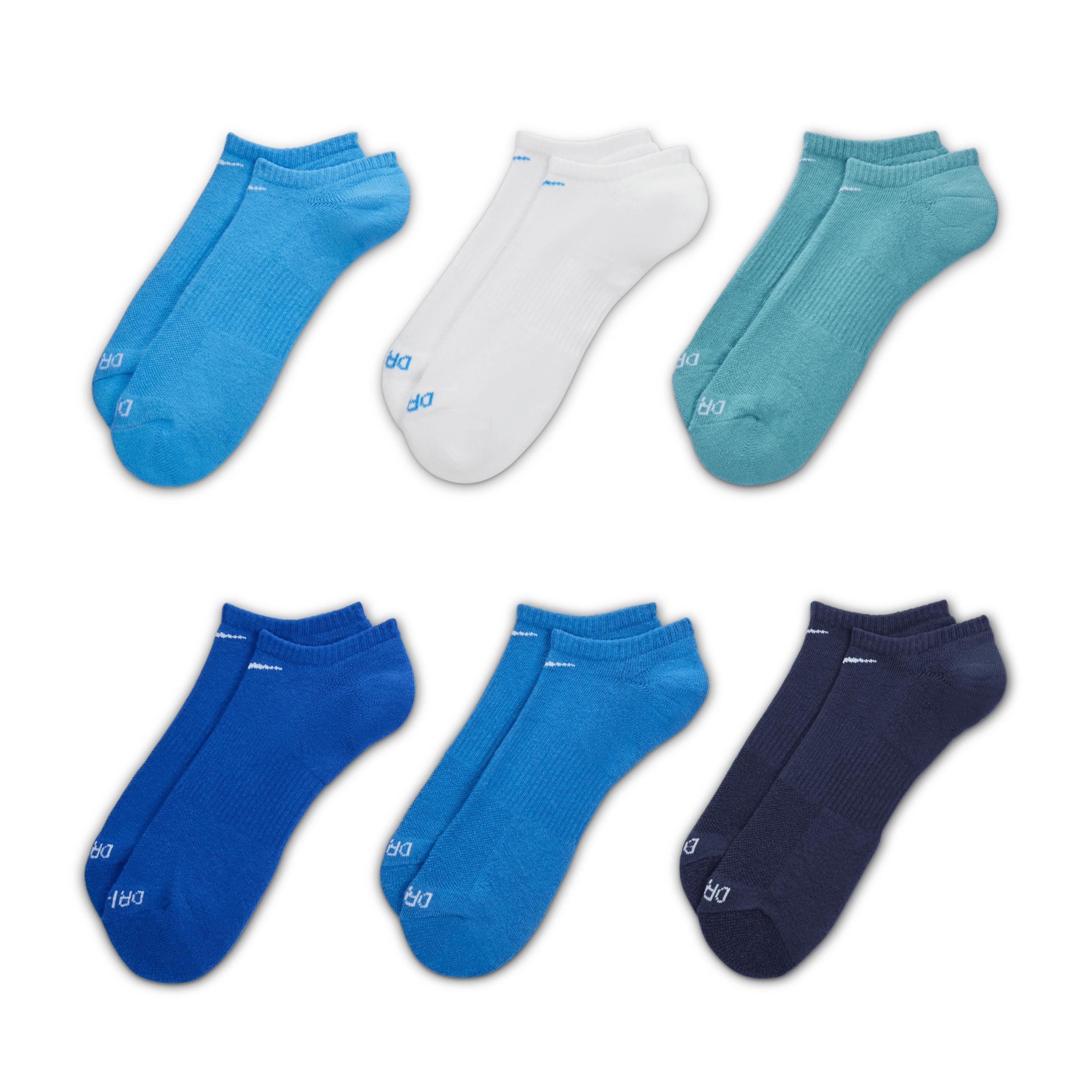 Nike Men's Everyday Plus Cushioned Training No-Show Socks (6 Pairs) Product Image