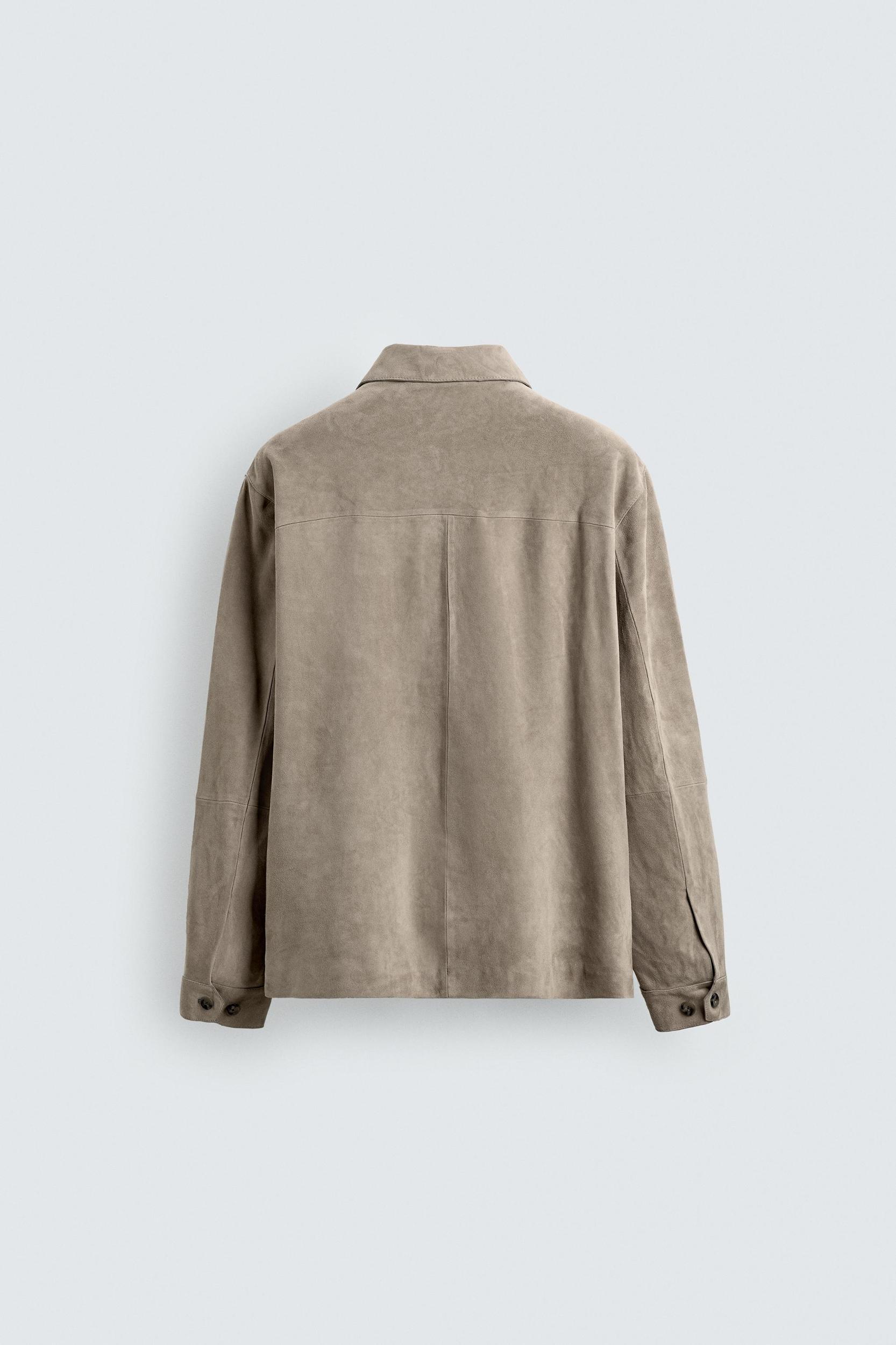 SUEDE LEATHER JACKET Product Image