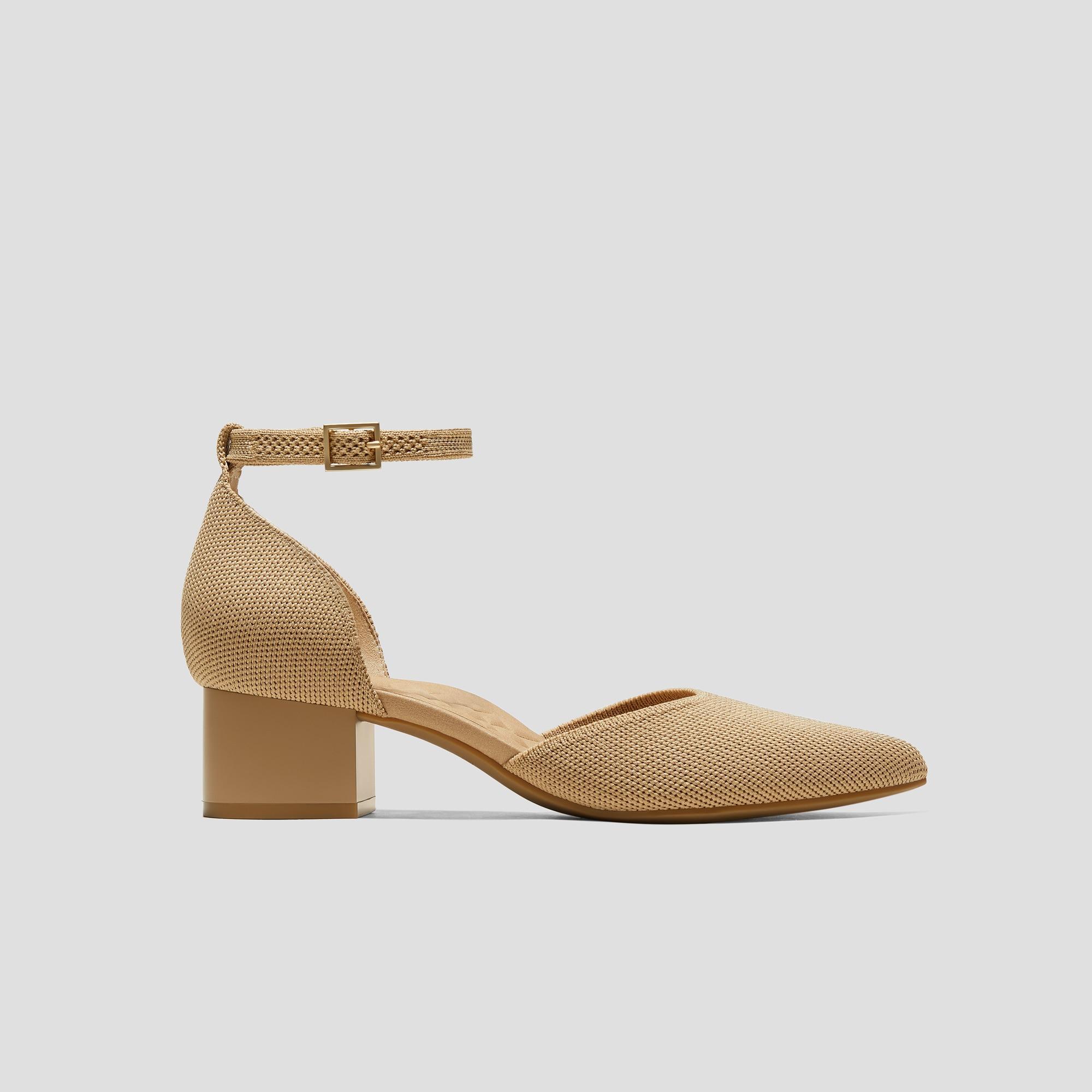 Pointed-Toe Stress FREE Block Heels (Galilea) Product Image