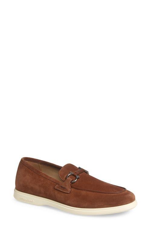 Ferragamo Mens Gancini Leather Loafers Product Image