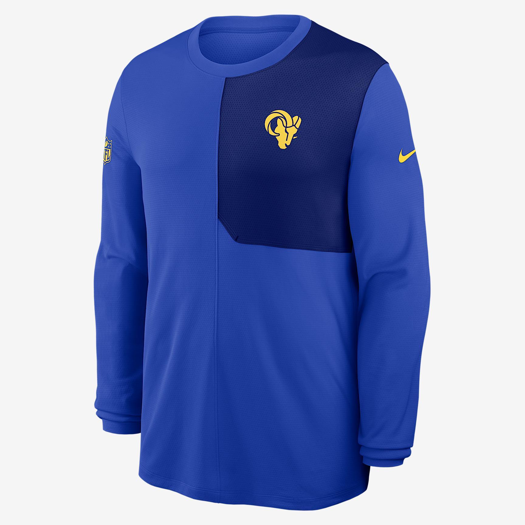 Kansas City Chiefs Sideline Coach Nike Men's Dri-FIT NFL Long-Sleeve Top Product Image