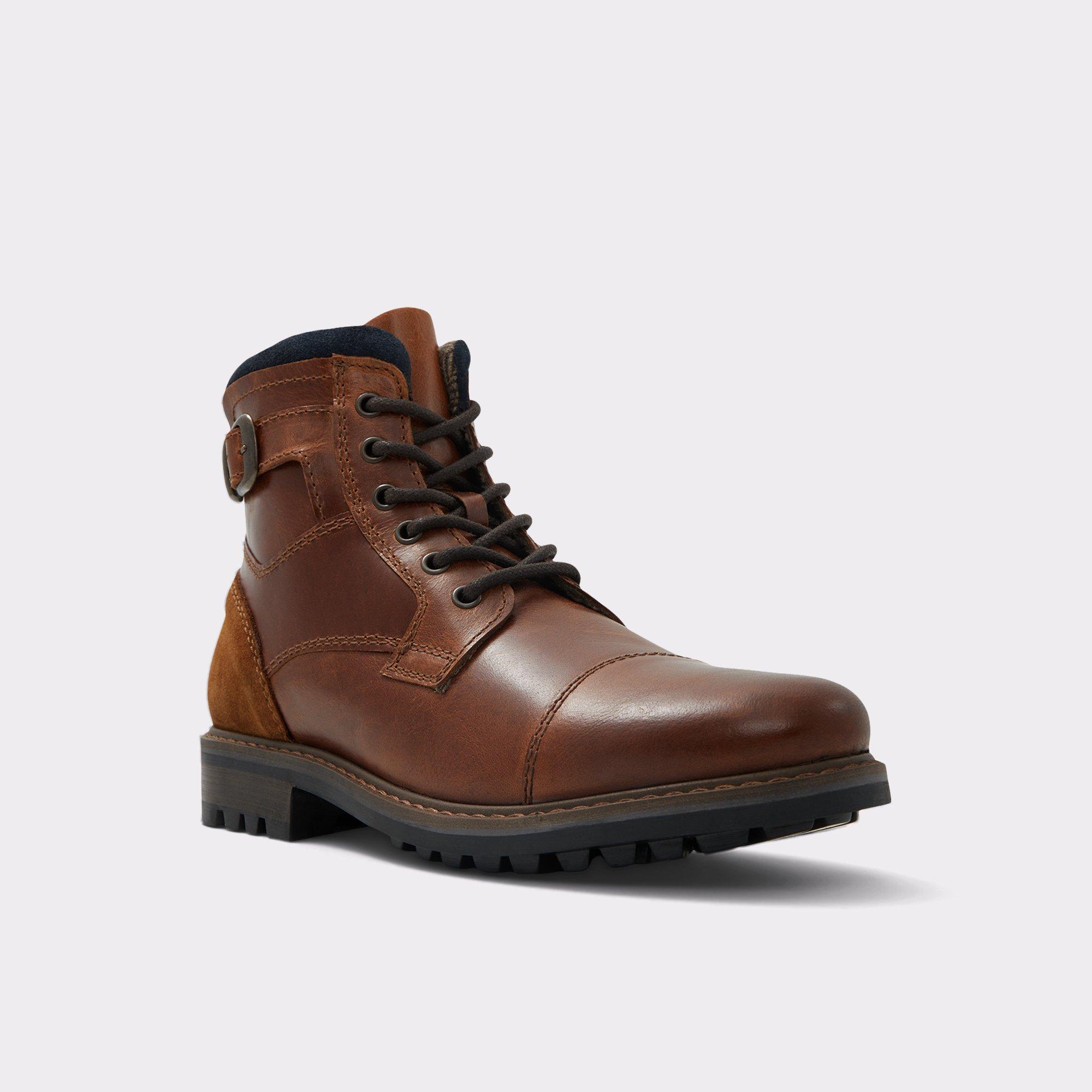 Afiet Cognac Men's Lace-up boots | ALDO US Product Image