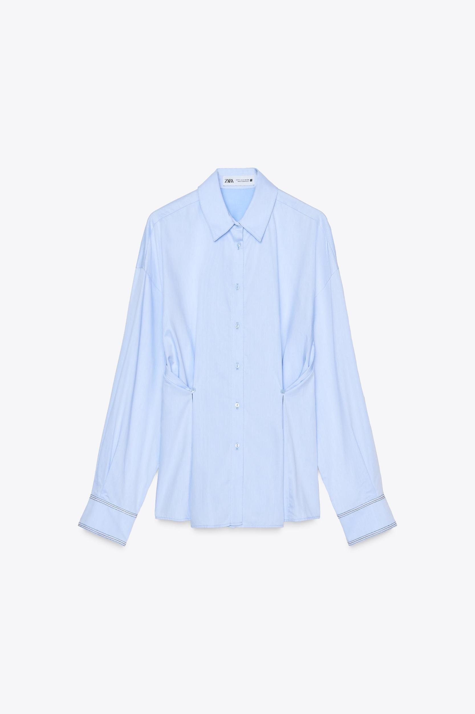 OXFORD SHIRT WITH ADJUSTABLE WAIST Product Image