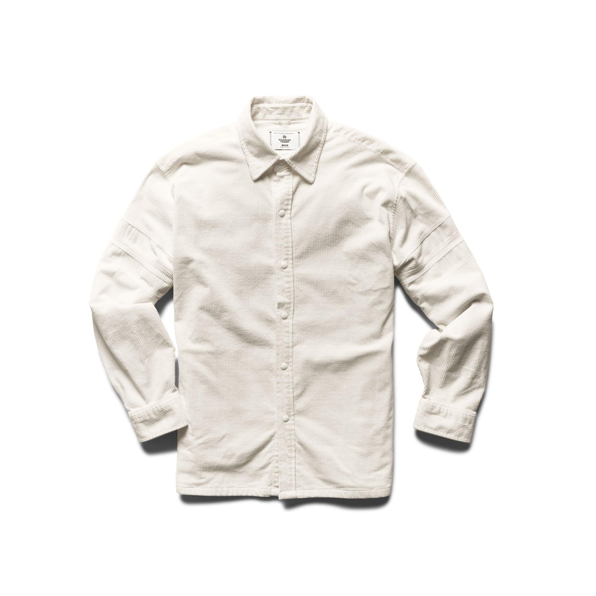 Cotton Corduroy Drill Overshirt Male Product Image