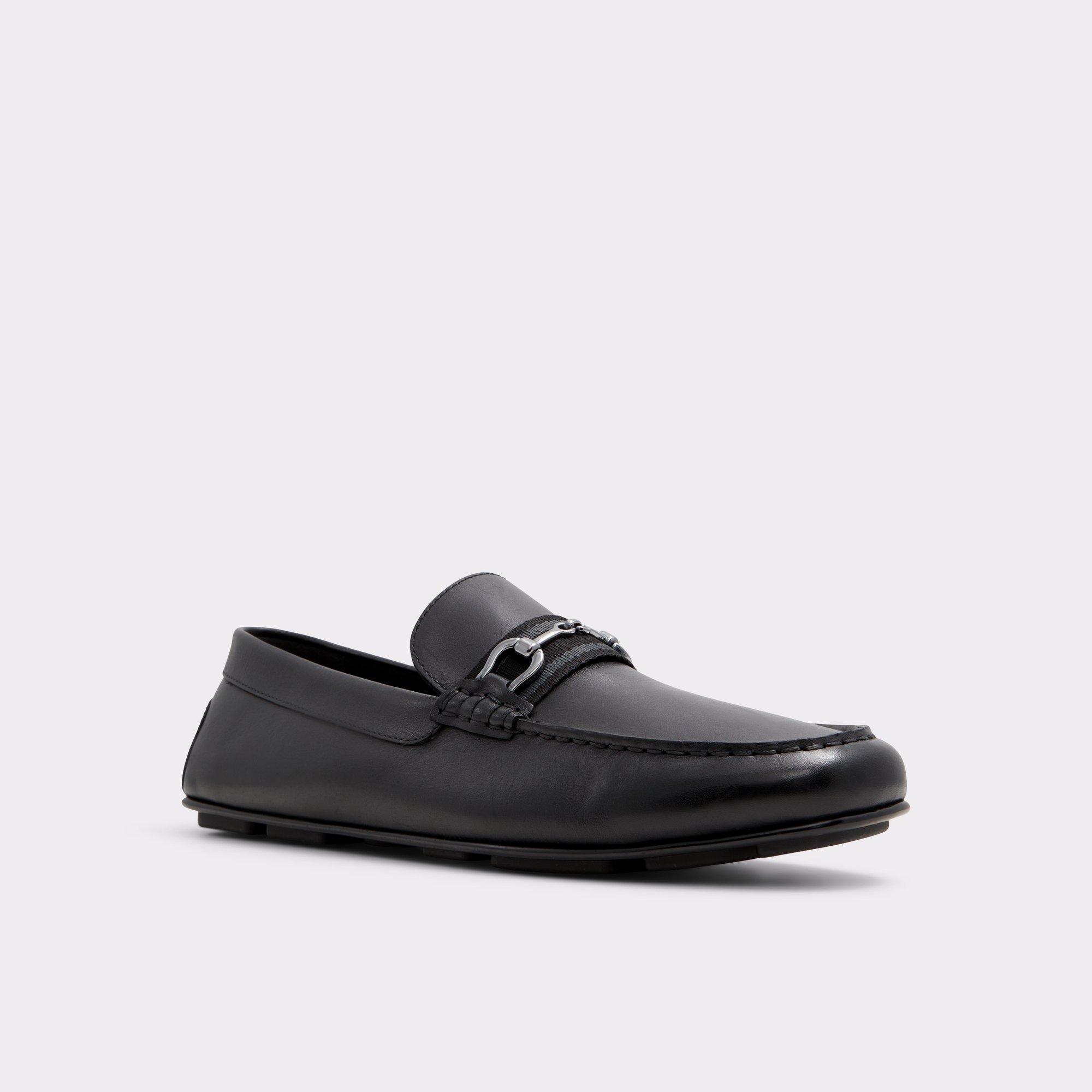 Spanner Black Leather Smooth Men's Hybrid Shoes | ALDO US Product Image