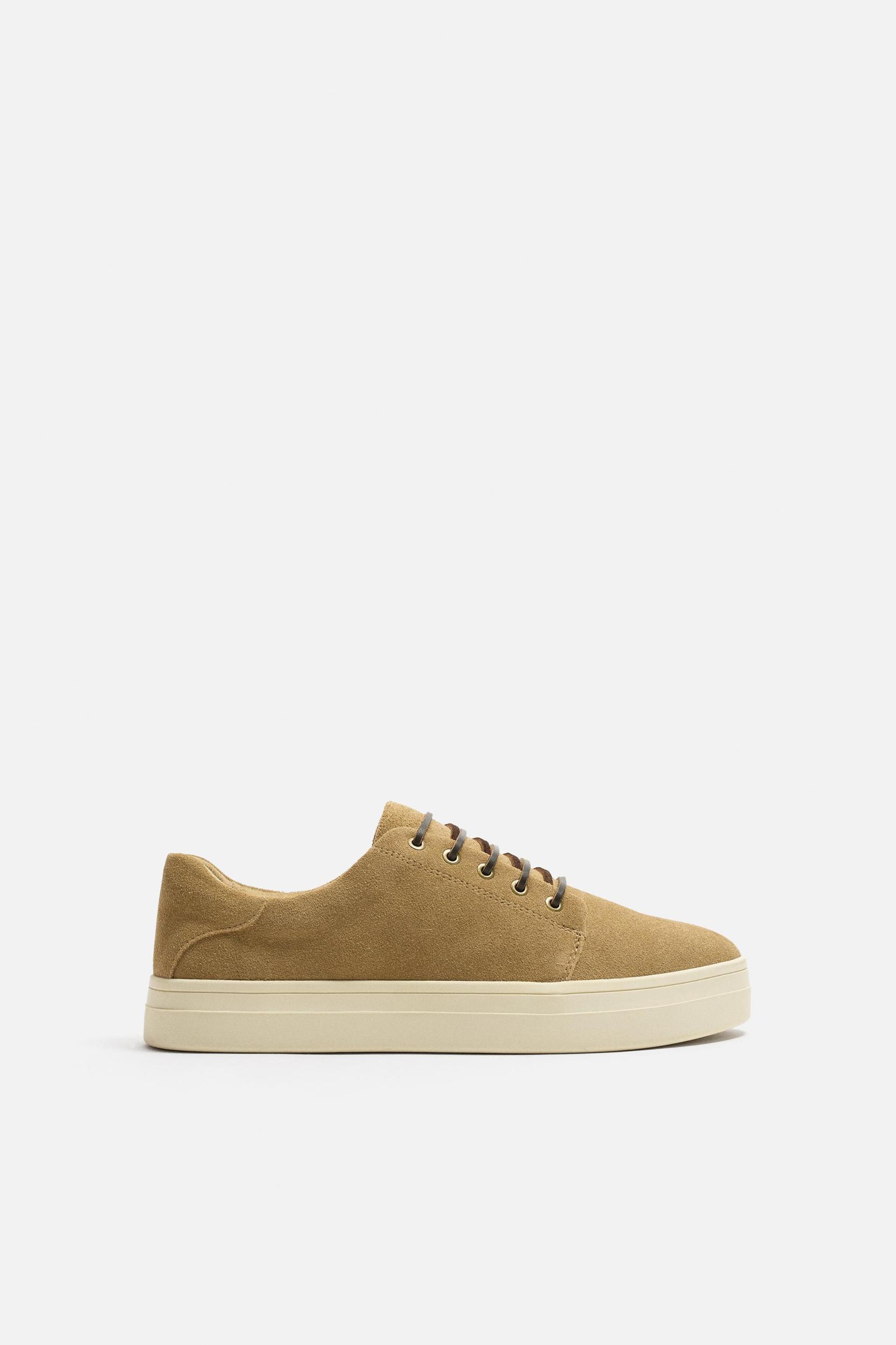 CASUAL LEATHER SNEAKERS Product Image