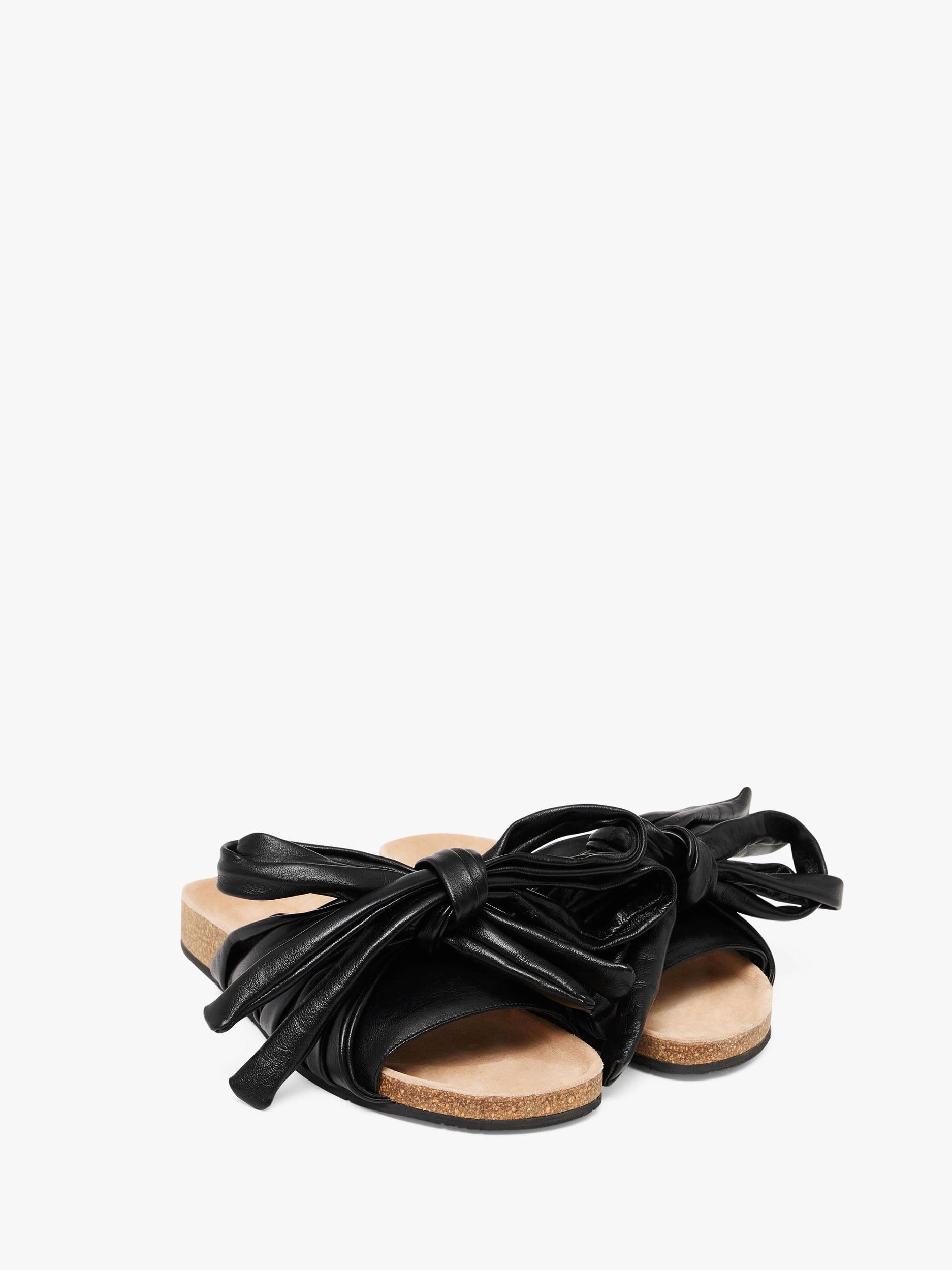 BOW FLAT SANDALS Product Image