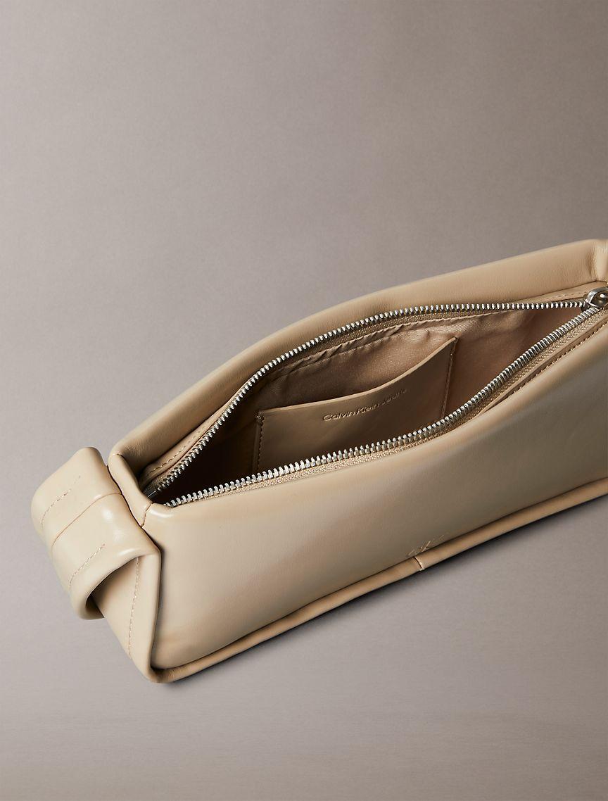 Calvin Klein Women's Knotted Small Shoulder Bag - Brown Product Image