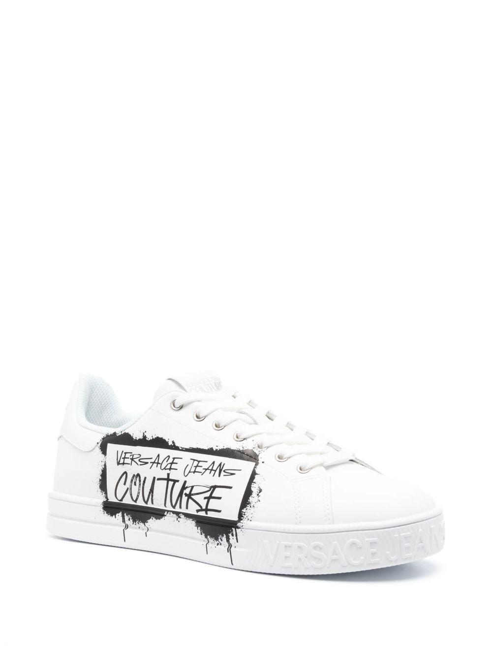 logo-print low-top sneakers  Product Image
