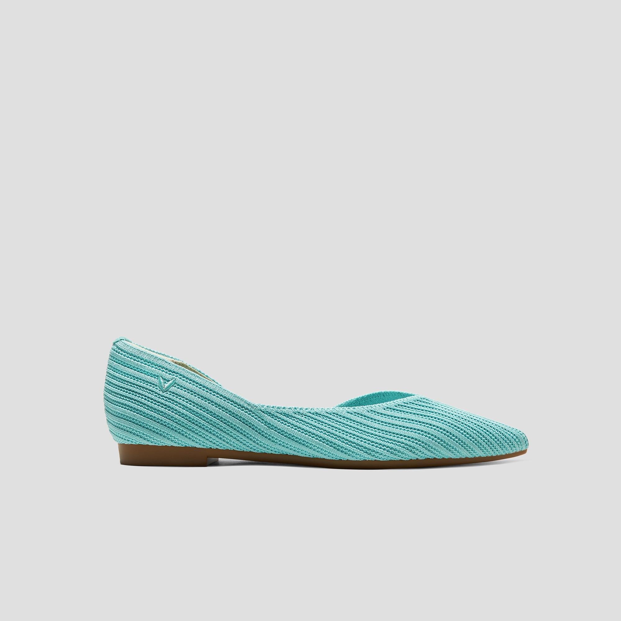 Pointed-Toe D'Orsay Flats (Melia) Product Image
