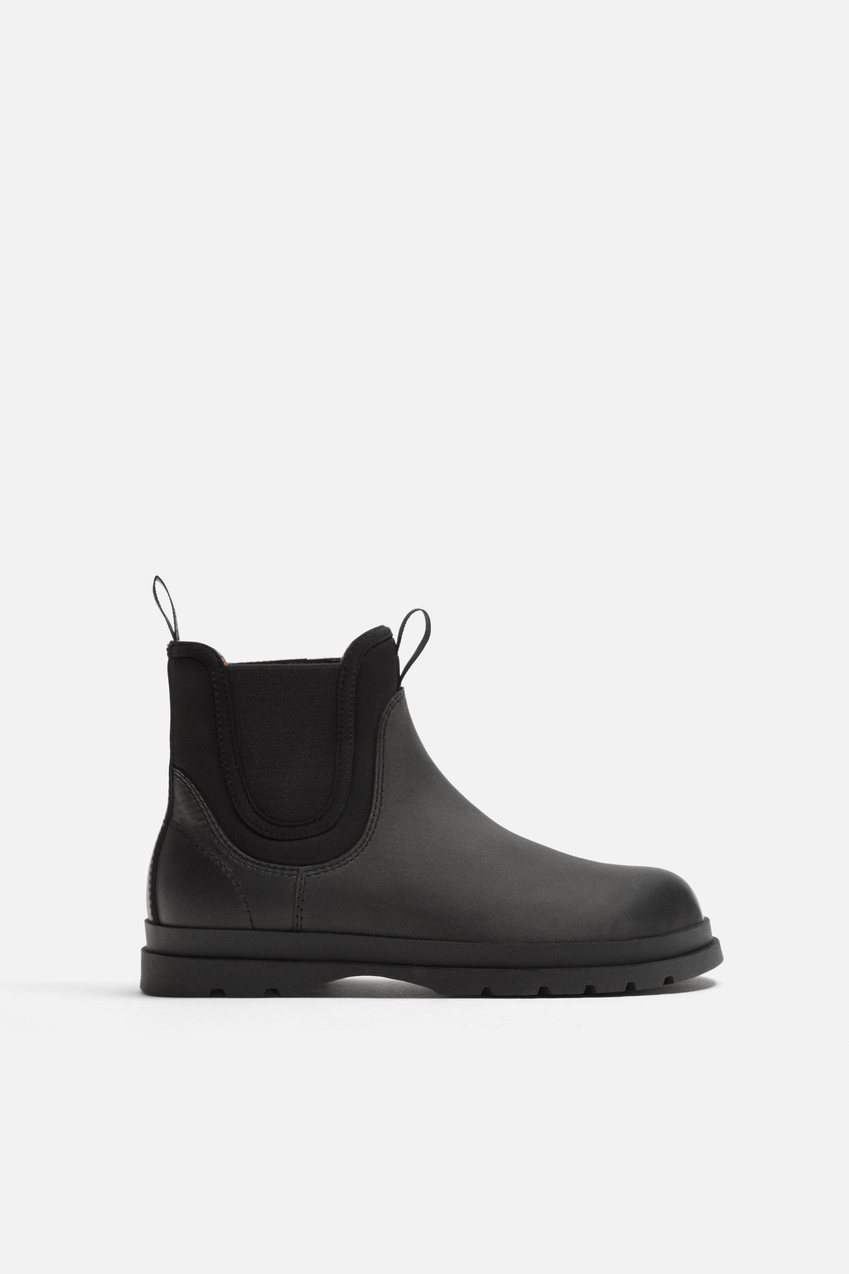 LEATHER CHELSEA BOOTS Product Image
