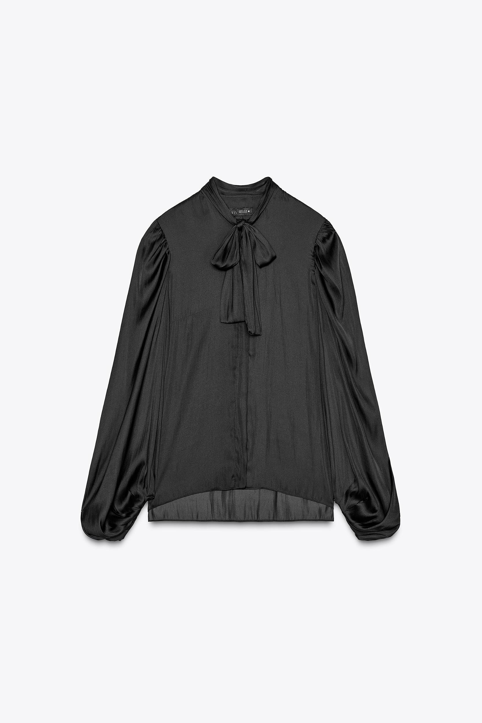 ZW COLLECTION BALLOON SLEEVE SHIRT Product Image