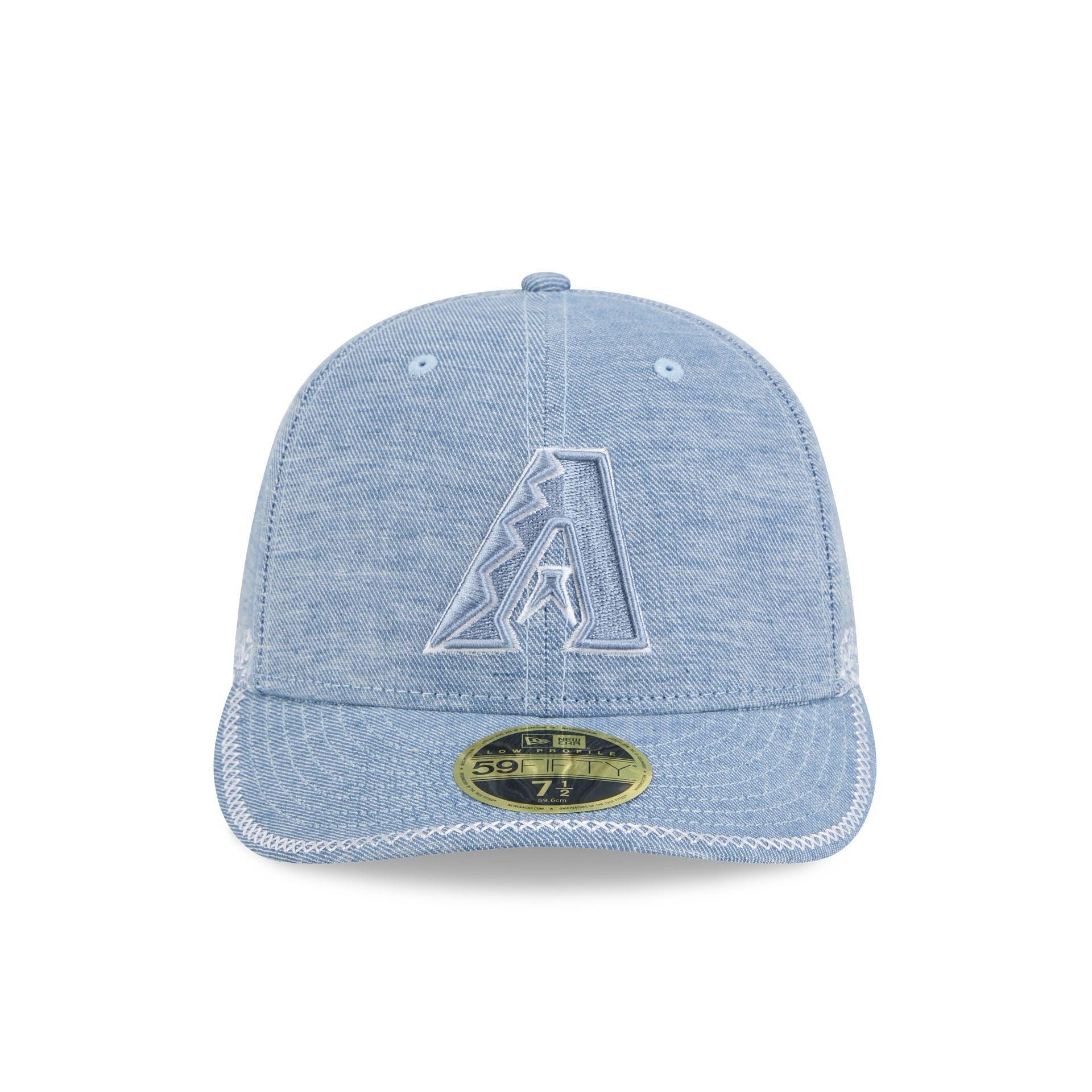Arizona Diamondbacks Hand Stitched Chambray Low Profile 59FIFTY Fitted Hat Male Product Image