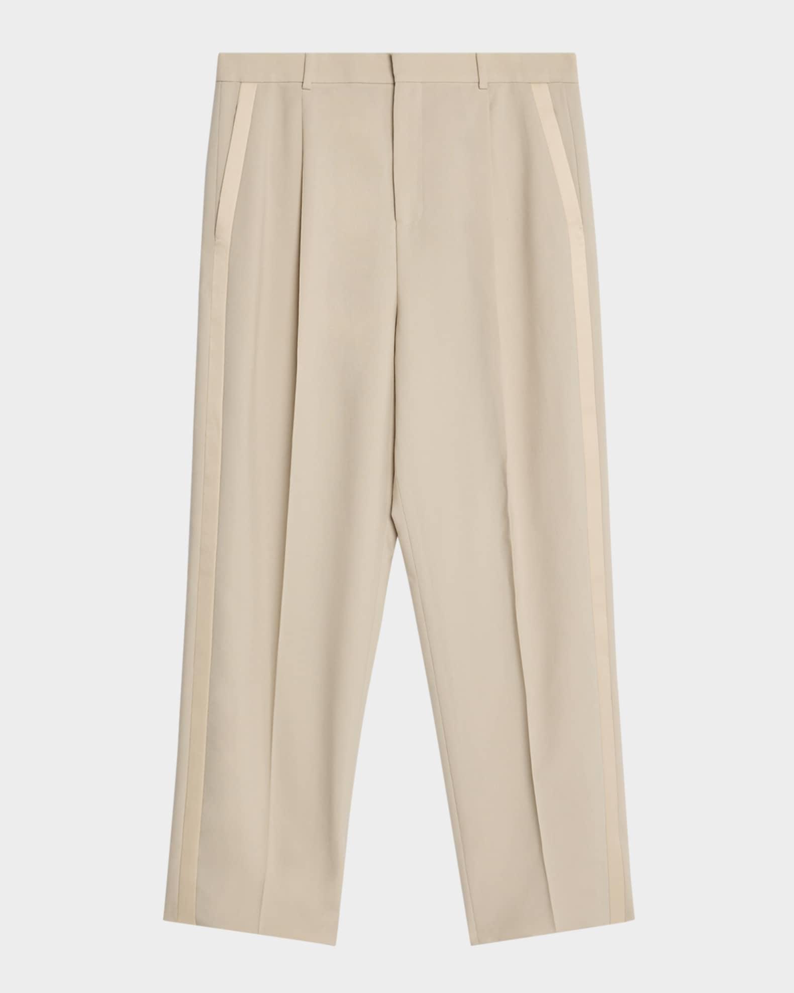Mens Pleated Tuxedo Pants Product Image