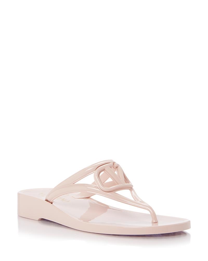 Valentino Garavani Womens Pm Thong Sandals Product Image